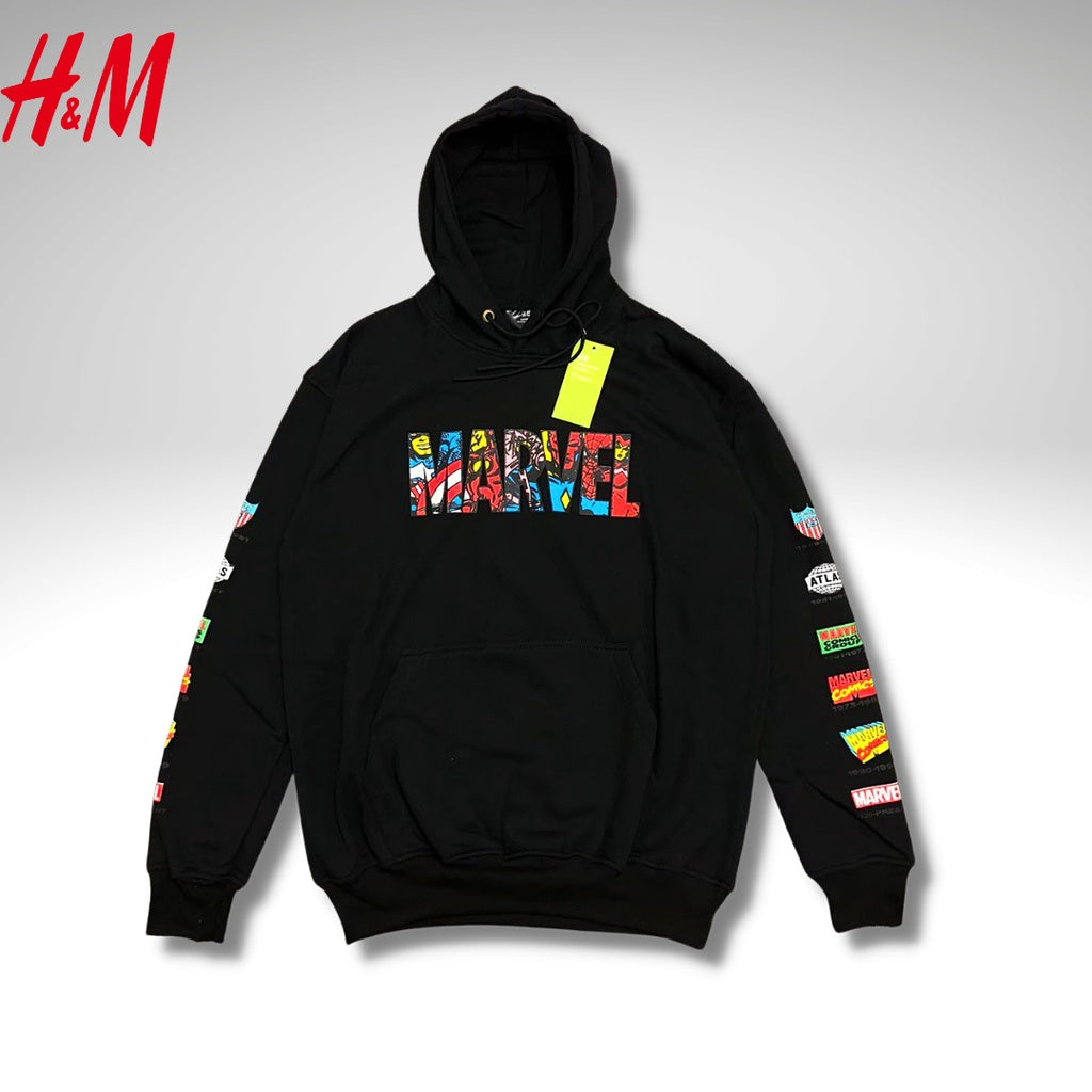 Hoodie H&M Marvel Crop Oversize Premium Quality