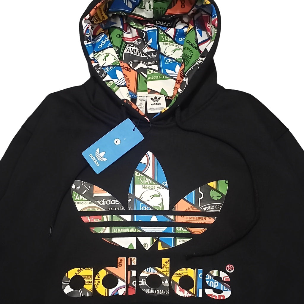 Hoodie Jaket Adidas Trefoil Unisex
