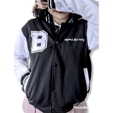 Jaket Baseball Beyond The Age Crope Varsity