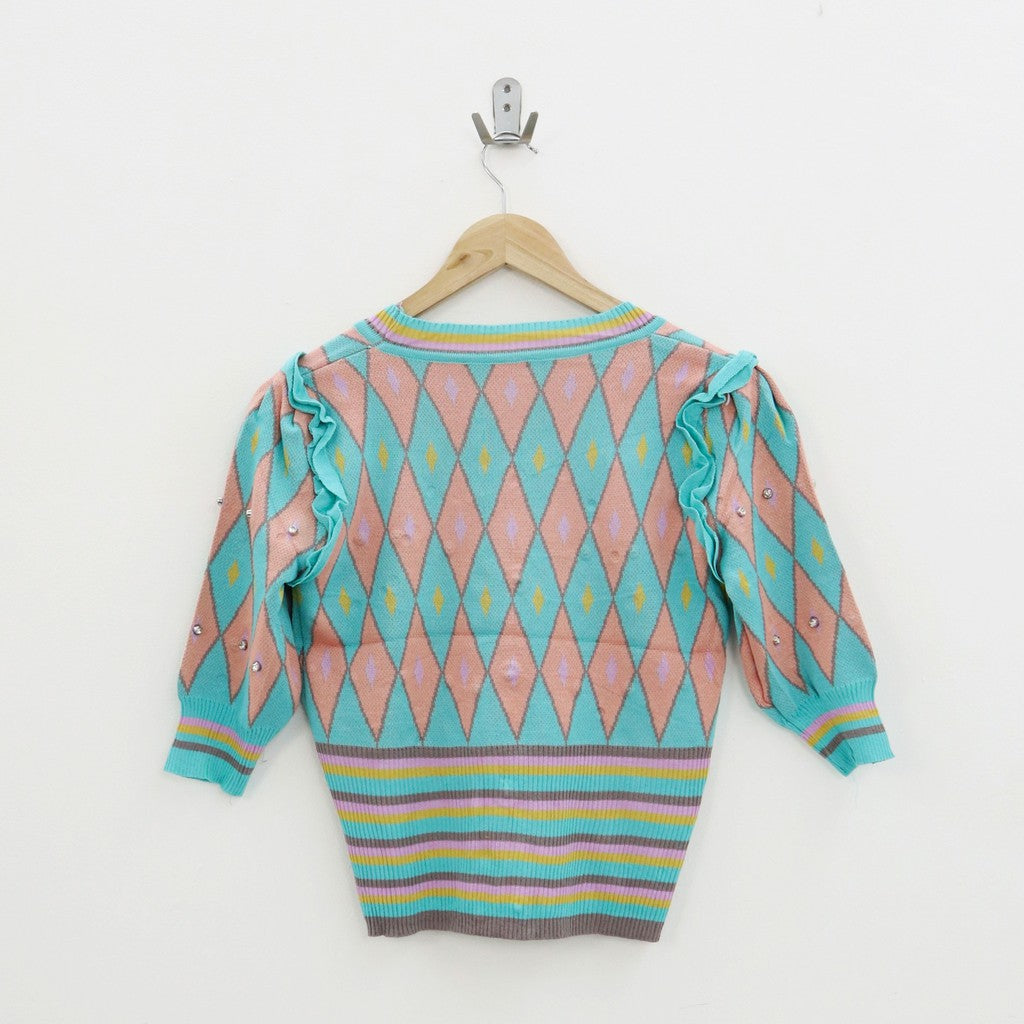 Palena Knit Cardy Top