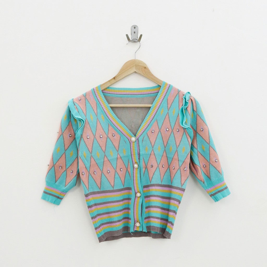 Palena Knit Cardy Top