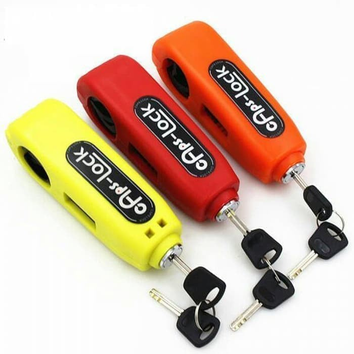 Grip Lock Kunci Gembok Pengaman Anti Maling Stang Motor Gowes