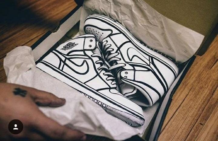 Nike Air Jordan 1 White Board