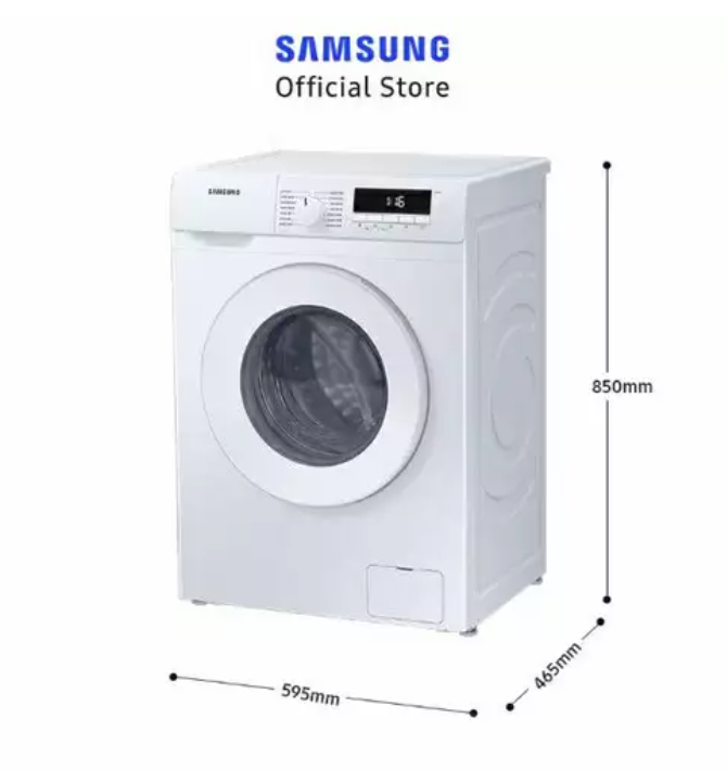 MESIN CUCI SAMSUNG FRONT LOADING 8KG WW80T INVERTER ( Pre Order )