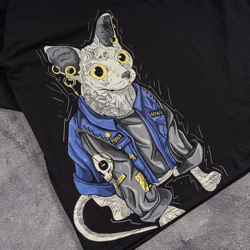 T-Shirt Oversized PUSSY THUR
