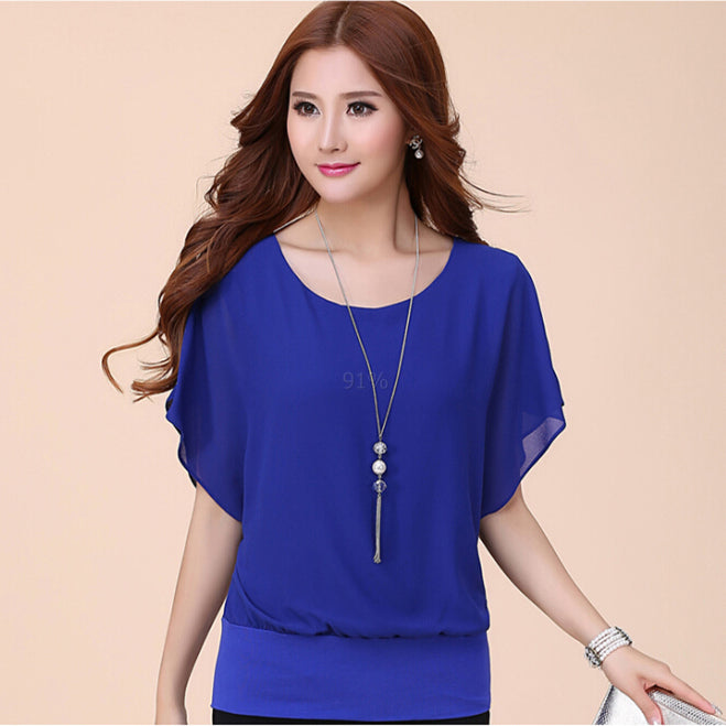 Blus Sifon Model Korea Wing