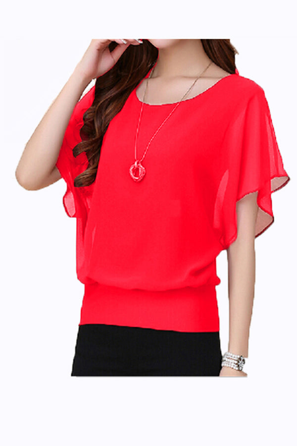 Blus Sifon Model Korea Wing