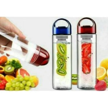 Tritan Water Bottle With Fruit Infuser BPA Free - Random colour