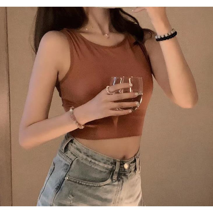 SIMPLE TANKTOP BRA FASHION