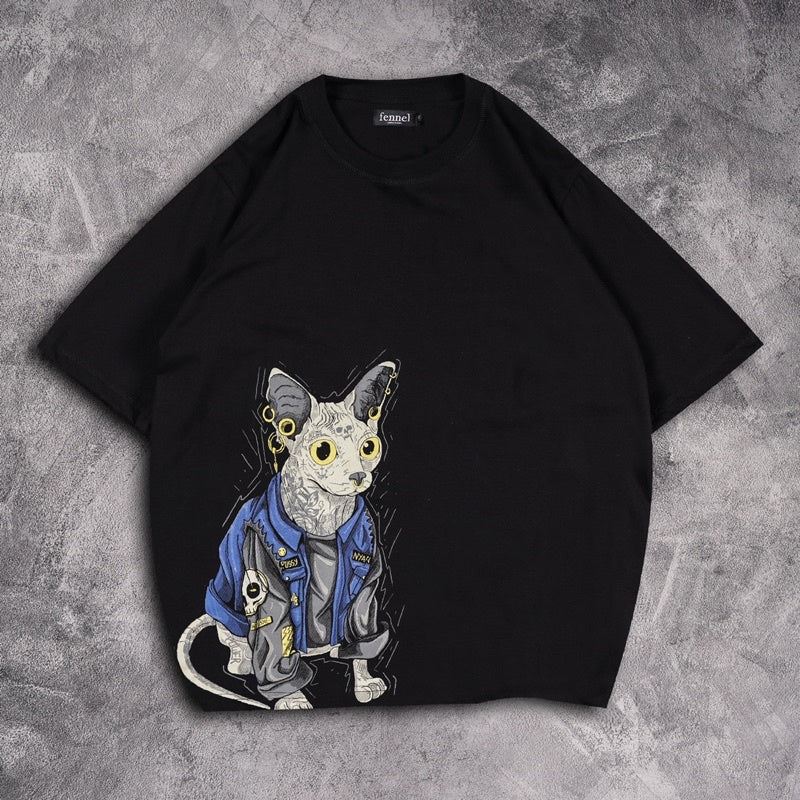 T-Shirt Oversized PUSSY THUR