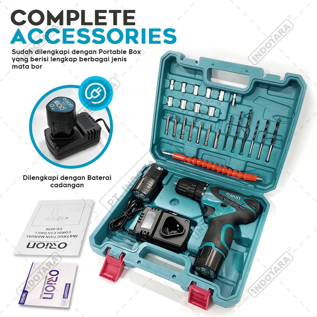 Cordless Drill Battery Orion CD6650