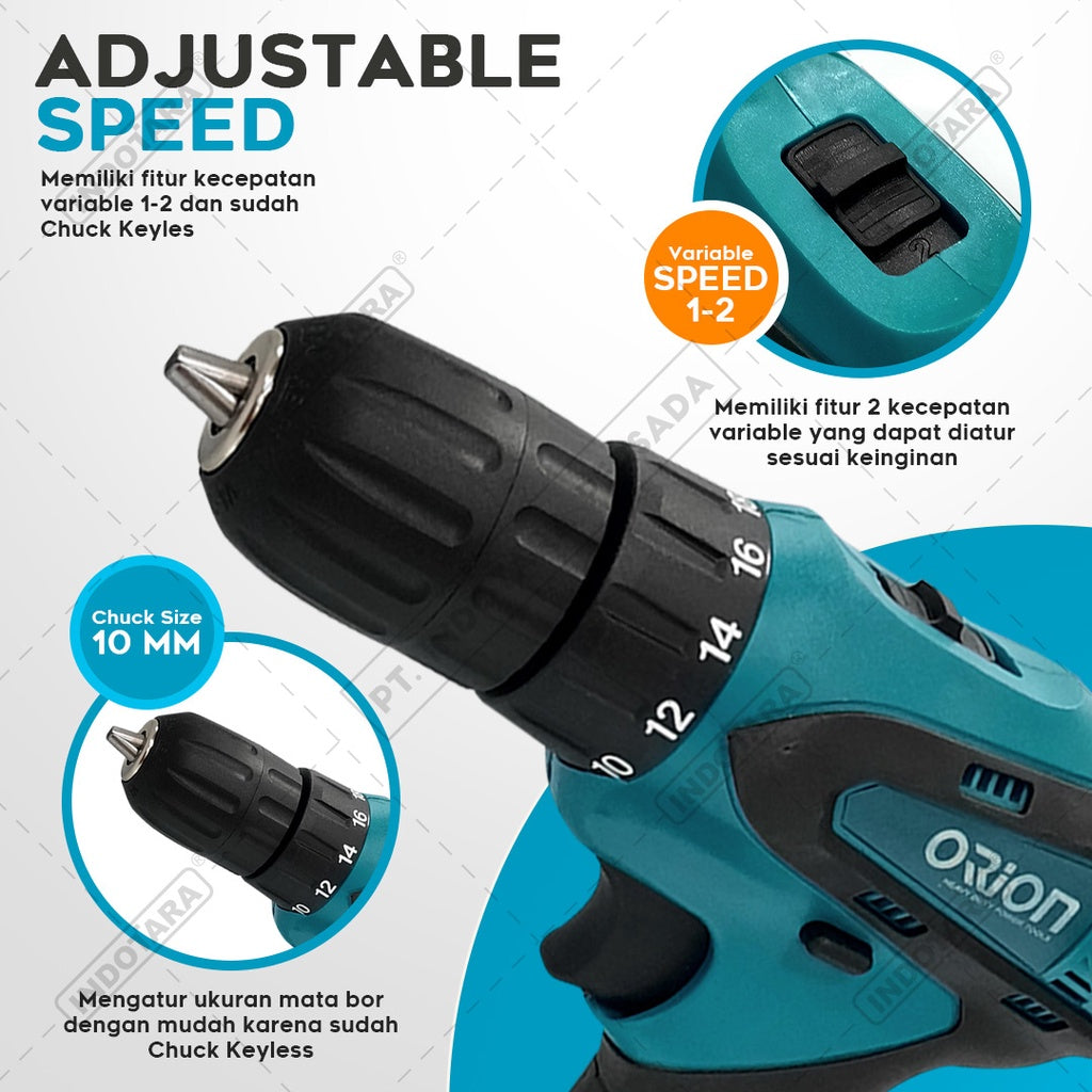 Cordless Drill Battery Orion CD6650