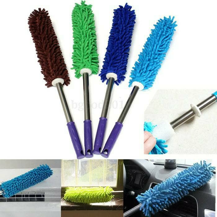 Kemoceng Bisa Dipanjang Pendekkan Pembersih Debu Microfiber