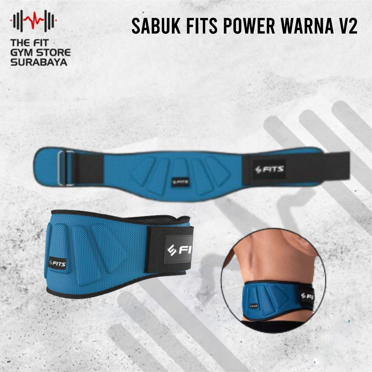 Fits Sabuk Gym Power Warna V2