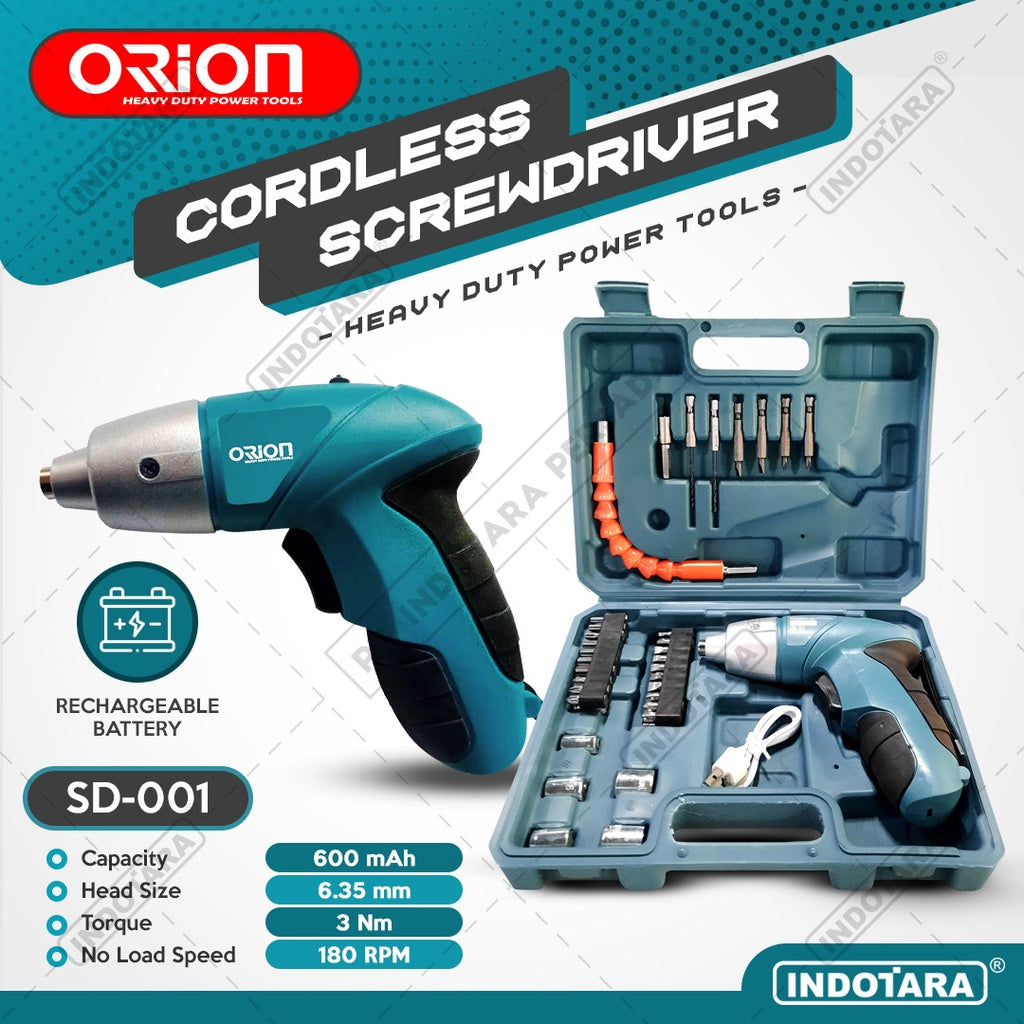 Orion Cordless Screwdriver SD001