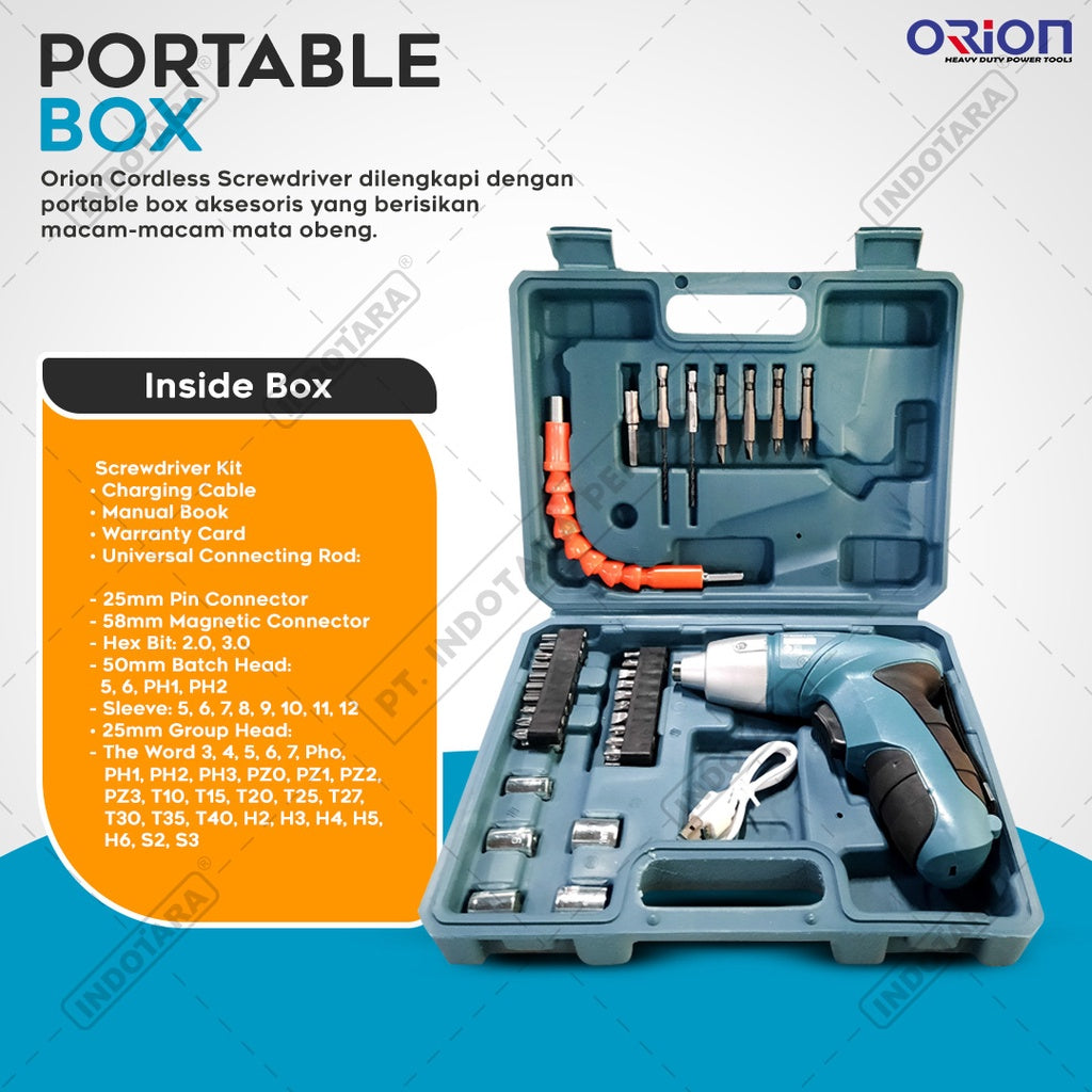 Orion Cordless Screwdriver SD001