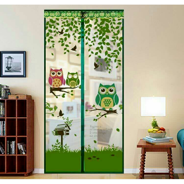 TIRAI PINTU MAGNET ANTI NYAMUK MOTIF