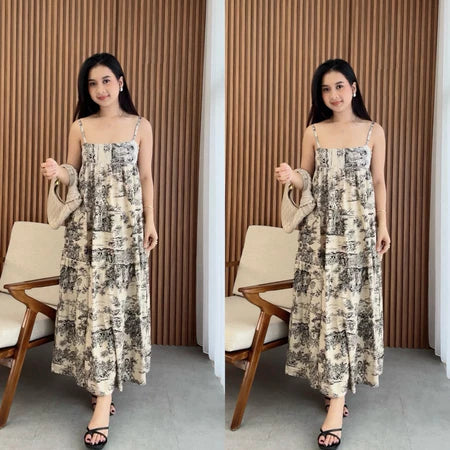Marissa Long Dress | Dress Pesta| Dress Kondangan| Dress Kasual| Dress Wanita