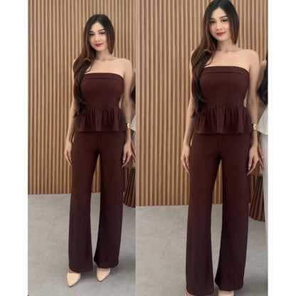 Daisy Set | Setelan Atasan dan Celana Panjang| Setelan Kekinian| Setelan Wanita
