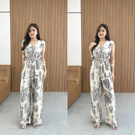 Yoni Long Jumsuit | Jumsuit Panjang | Jumsuit Liburan