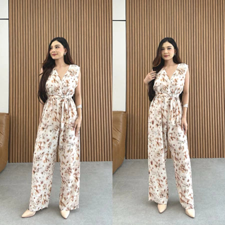 Yoni Long Jumsuit | Jumsuit Panjang | Jumsuit Liburan