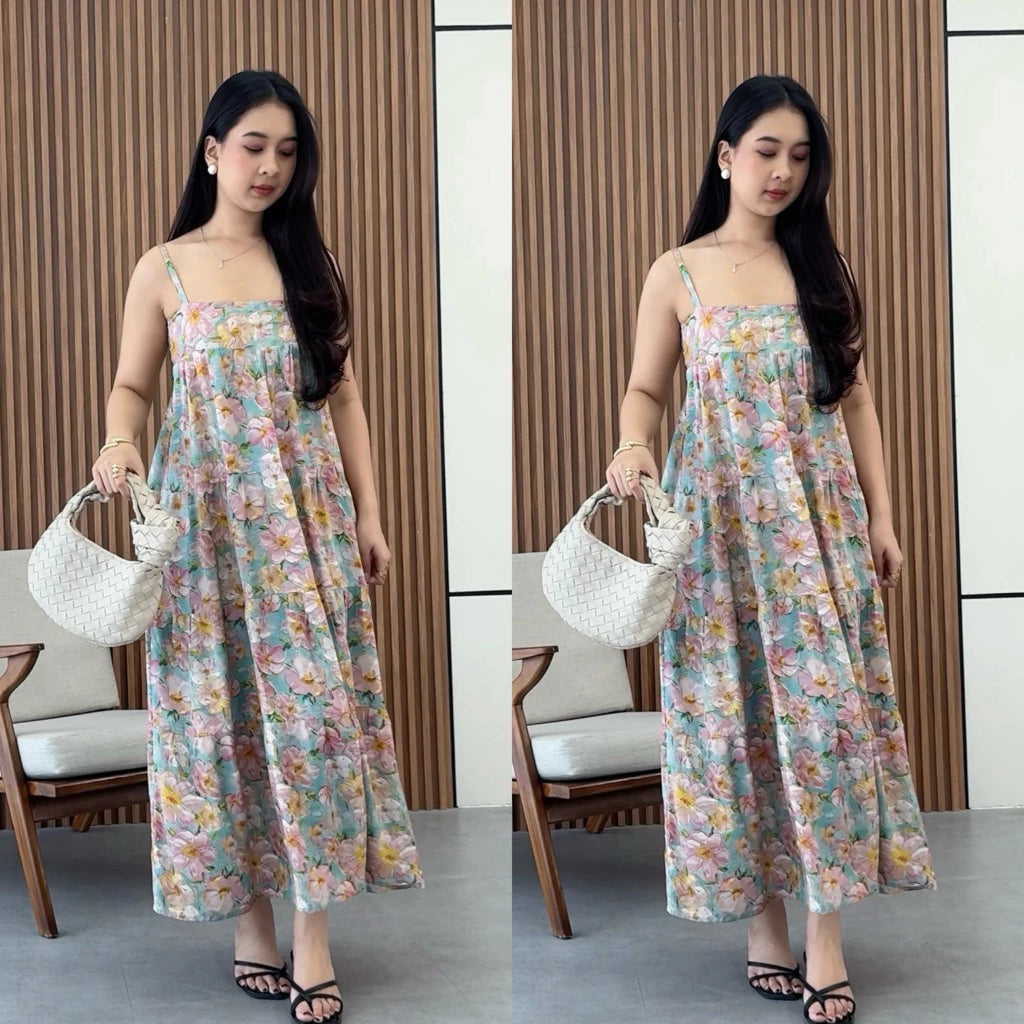 Marissa Long Dress | Dress Pesta| Dress Kondangan| Dress Kasual| Dress Wanita
