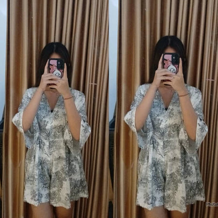 Felice Summer Mini Jumsuit | Jumsuit Summer | Jumsuit Liburan | Jumsuit Pesta