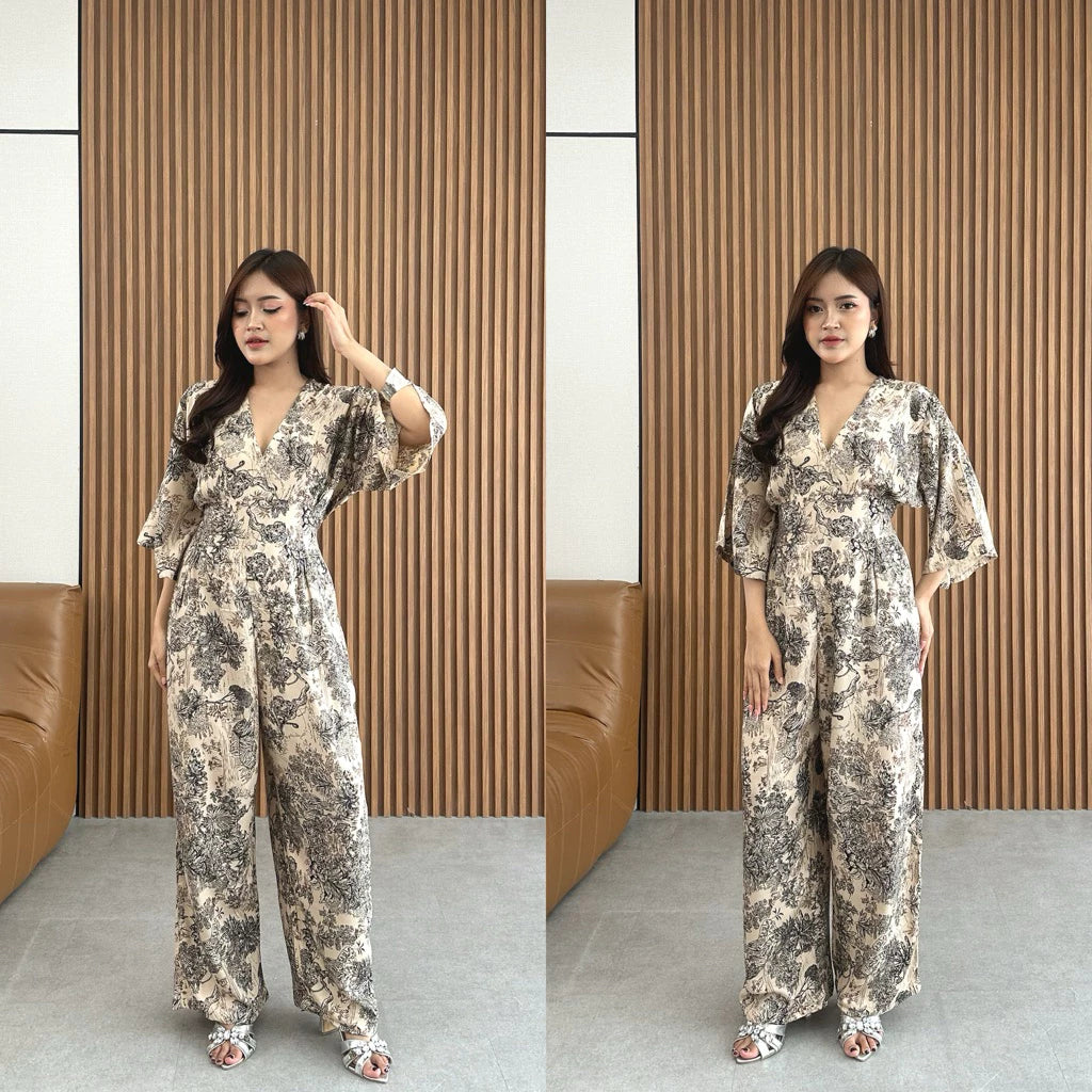 Felice Summer Mini Jumsuit | Jumsuit Summer | Jumsuit Liburan | Jumsuit Pesta