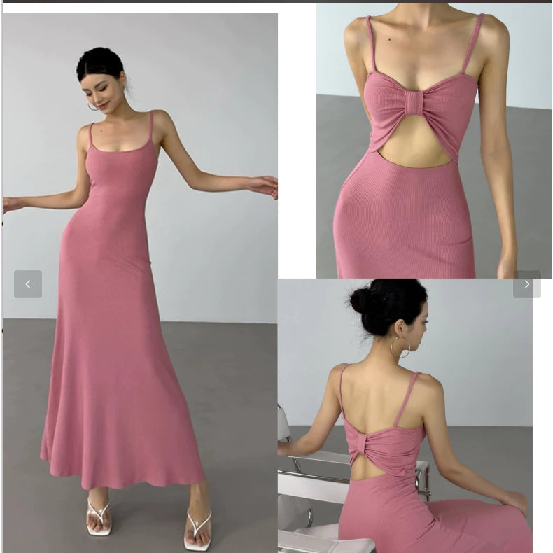 EMITA BLOOM long dress hitam panjang wanita party dress sexy elegant korean style dress pesta import dress press body panjang outfit