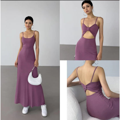 EMITA BLOOM long dress hitam panjang wanita party dress sexy elegant korean style dress pesta import dress press body panjang outfit