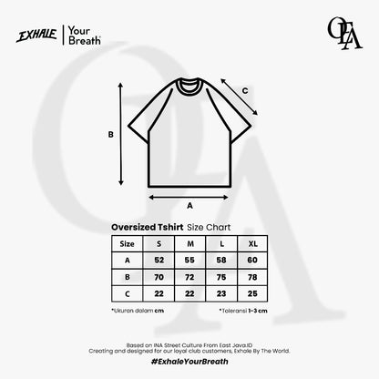 T-shirt Oversize Washed Ocean