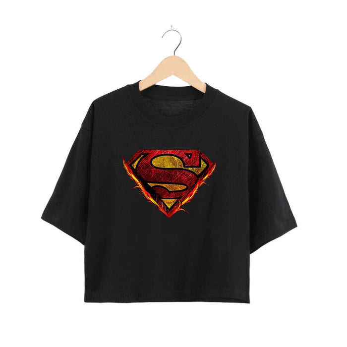 Crop Top Oversize SUPERMAN