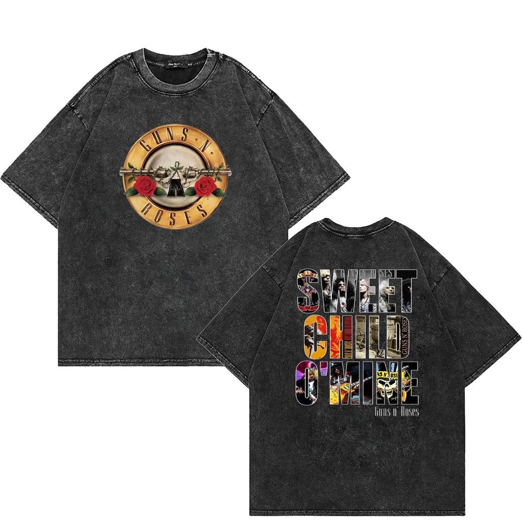 T-Shirt Oversize Sandwash GNR