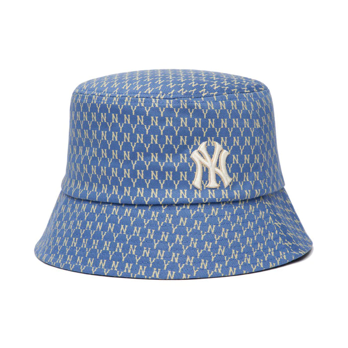 Jacquard Bucket Hat Mono Blue