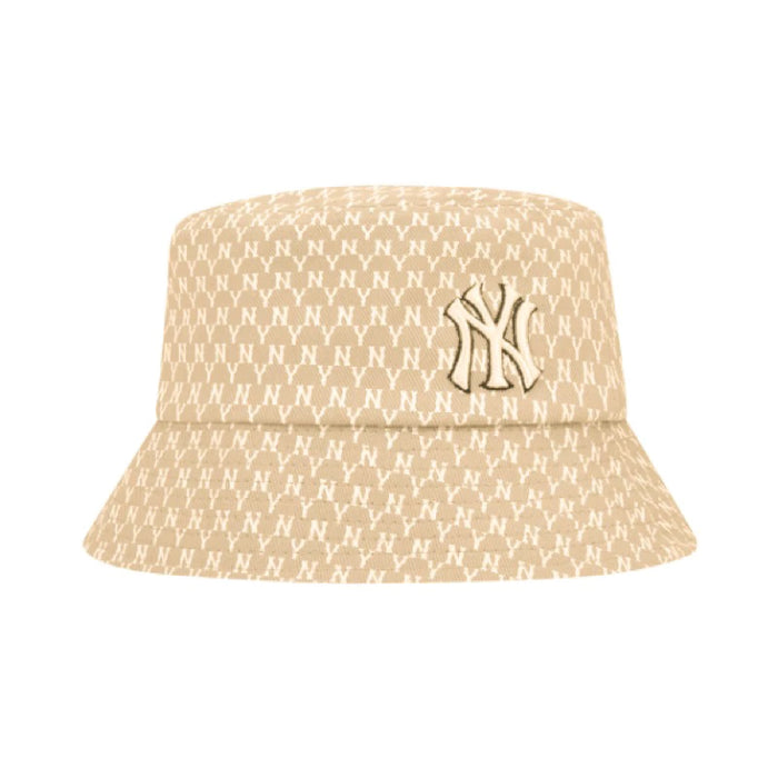 Jacquard Bucket Hat Mono Brown