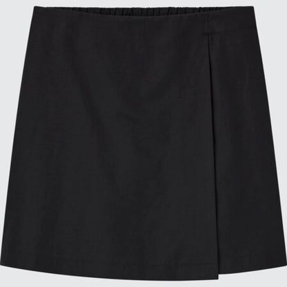 UNIQLO Basic Linen Skort