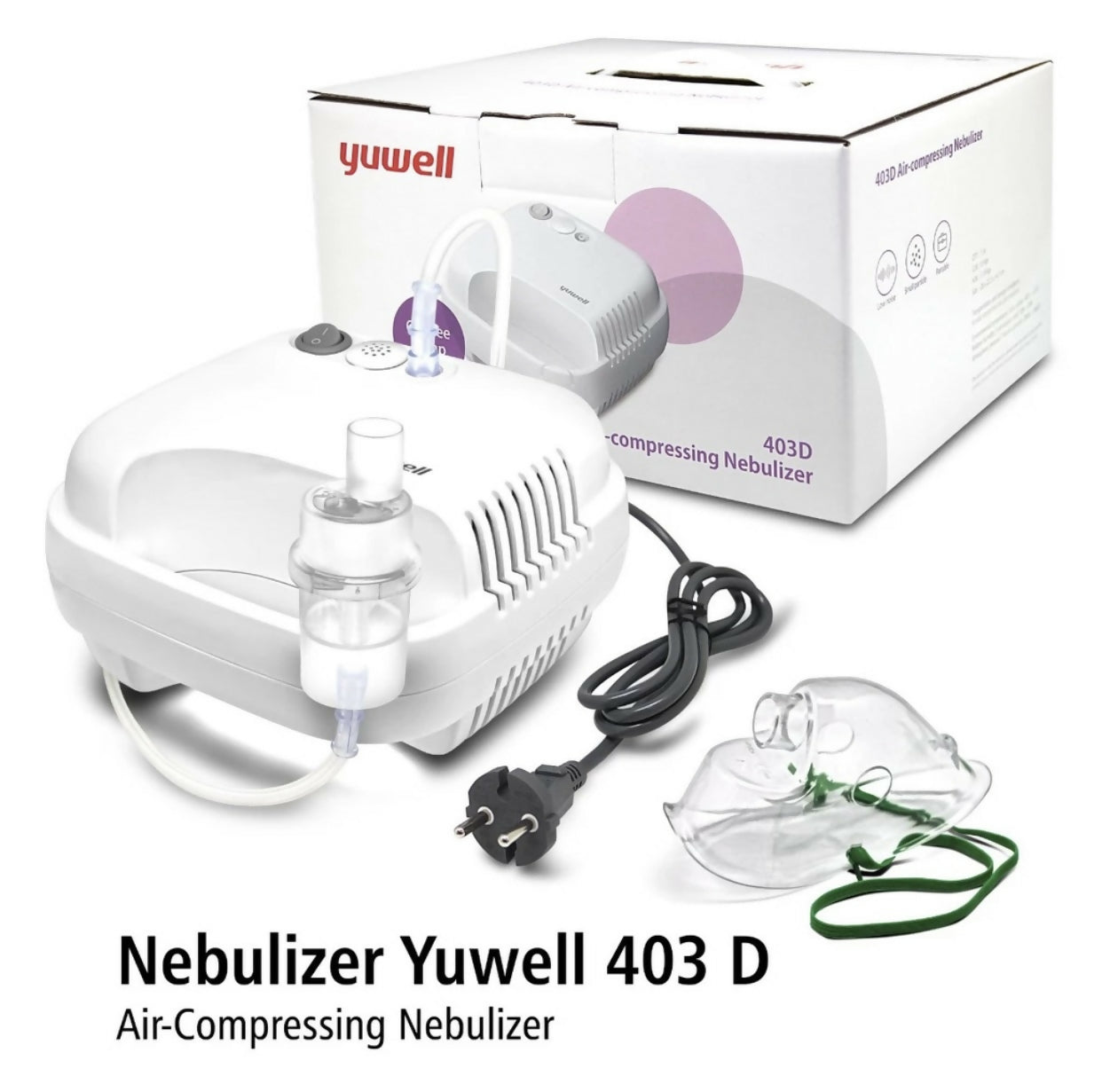 ￼Nebulizer Yuwell 403 D Air Compressing Nebulizer