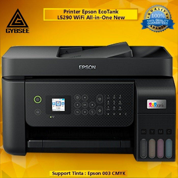 Printer Epson EcoTank L5290 WiFi All-in-One (Print - Scan - Copy - Fax) With ADF New, Pengganti Epson L5190