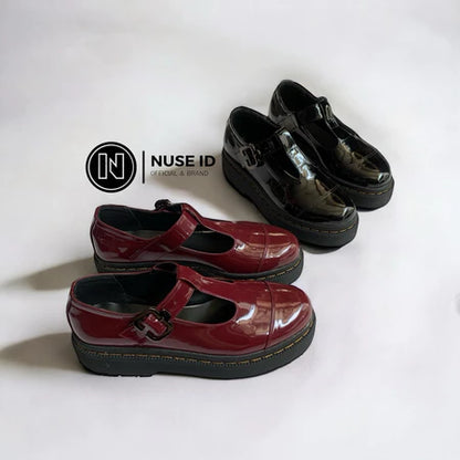Nuse Id - Loly Sepatu Docmart Wanita / Loafers Wanita