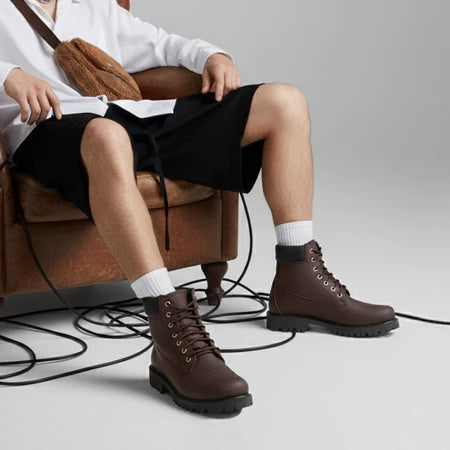 TRAGEN Footwear Hoffman Sepatu Boots Pria Casual kerja harian Travelling