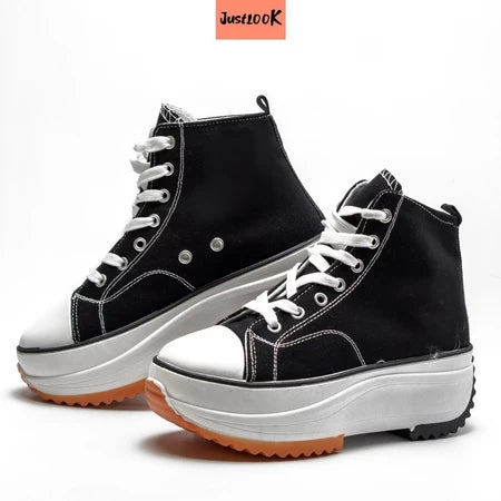 ustLook Wonyoung Sepatu Sneakers Wanita Sneakers Shoes Fashion Korea