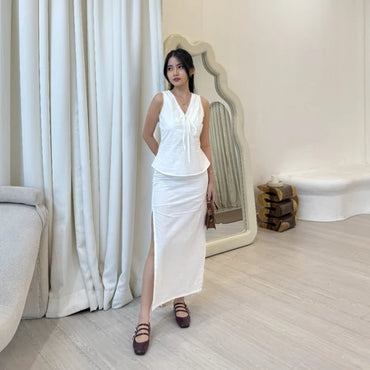 POTTIE - Renne One Set / Set Wanita / Top / Skirt / One Set Rok / Fashion Wanita