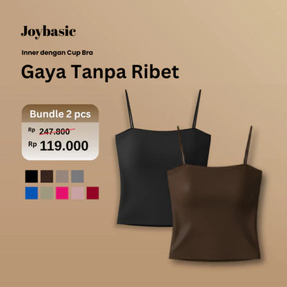 Joybasic Easy Fit Bra Tank Super Lembut - Wanita