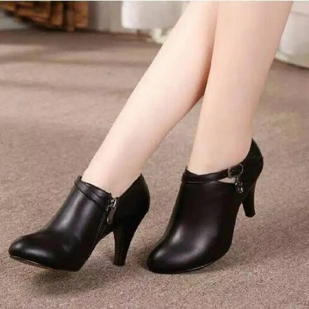 Promo Angkle Boots DYLOVA Coklat, Hitam Murah
