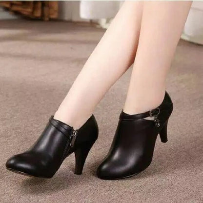 Promo Angkle Boots DYLOVA Coklat, Hitam Murah