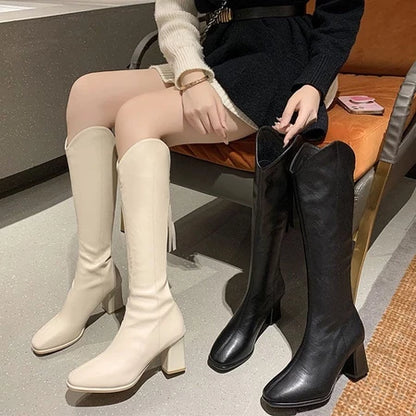 COD ASNK SEPATU BOOTS HEELS WANITA STYLE KOREA SPORT SHOES GT-333