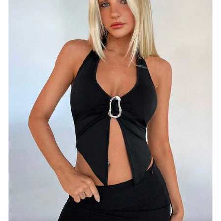 divesminis- Bonita top croptop atasan wanita tanktop crop