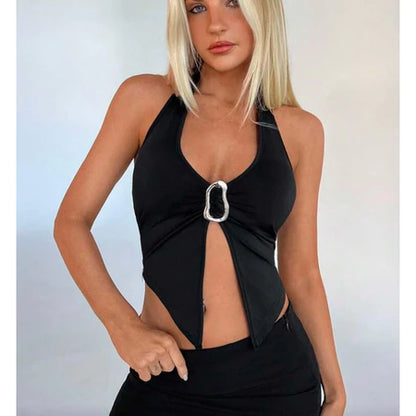 divesminis- Bonita top croptop atasan wanita tanktop crop