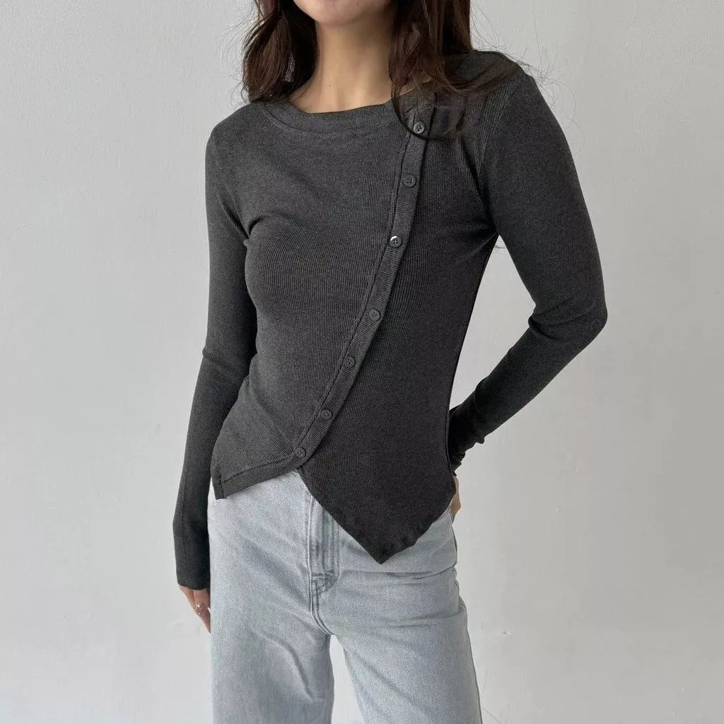 ATASAN WANITA KNIT CROP TOP MARCH TOP BAHAN KNIT RIB KOREAN STYLE