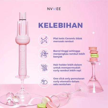 NVMEE - Taurus Hair Styler 2.0 | Catokan Keriting Otomatis
